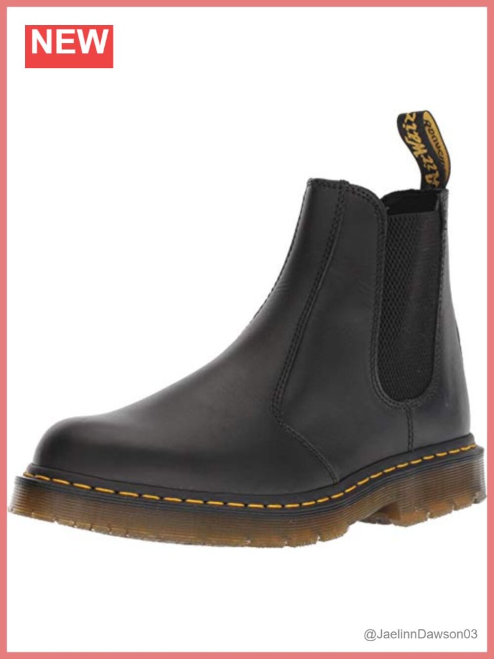 Dr. Martens Work Chelsea Slip Resistant Leather Ankle Boots